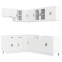 Mueble de cocina Porto blanco 11 piezas madera contrachapada von , Küchenschränke - Ref: Foro24-3314901, Preis: 746,03 €, Rab...