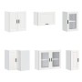 Mueble de cocina Porto blanco 11 piezas madera contrachapada von , Küchenschränke - Ref: Foro24-3314901, Preis: 746,03 €, Rab...