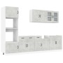 Mueble cocina Kalmar gris hormigón 7 pzas madera contrachapada von , Küchenschränke - Ref: Foro24-3314735, Preis: 622,34 €, R...