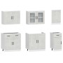 Mueble cocina Kalmar gris hormigón 7 pzas madera contrachapada von , Küchenschränke - Ref: Foro24-3314735, Preis: 622,34 €, R...