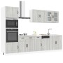 Mueble cocina Kalmar sonoma gris 7 pzas madera contrachapada von , Küchenschränke - Ref: Foro24-3314737, Preis: 645,24 €, Rab...