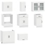 Mueble de cocina Kalmar blanco 8 piezas madera contrachapada de , Armarios de cocina - Ref: Foro24-3314831, Precio: 559,63 €,...