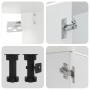 Mueble de cocina Kalmar blanco 8 piezas madera contrachapada de , Armarios de cocina - Ref: Foro24-3314831, Precio: 559,63 €,...