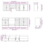 Mueble cocina Kalmar roble marrón 8 pzas madera contrachapada von , Küchenschränke - Ref: Foro24-3314838, Preis: 552,62 €, Ra...