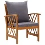 5-piece garden furniture set with solid acacia wood and cushions by vidaXL, Garden sets - Ref: Foro24-3057993, Price: 639,68 ...
