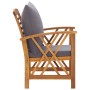 5-piece garden furniture set with solid acacia wood and cushions by vidaXL, Garden sets - Ref: Foro24-3057993, Price: 692,73 ...