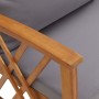 5-piece garden furniture set with solid acacia wood and cushions by vidaXL, Garden sets - Ref: Foro24-3057993, Price: 692,73 ...