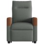 Sillón de masaje eléctrico reclinable elevable tela gris oscuro by , Armchairs - Ref: Foro24-3324031, Price: 317,43 €, Discou...