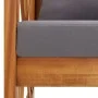 5-piece garden furniture set with solid acacia wood and cushions by vidaXL, Garden sets - Ref: Foro24-3057993, Price: 639,68 ...