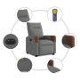 Sillón de masaje eléctrico reclinable elevable tela gris oscuro by , Armchairs - Ref: Foro24-3324031, Price: 317,43 €, Discou...