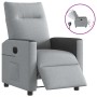 Sillón reclinable eléctrico tela gris claro de , Sillones - Ref: Foro24-3324038, Precio: 233,18 €