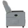 Sillón reclinable eléctrico tela gris claro by , Armchairs - Ref: Foro24-3324038, Price: 233,28 €, Discount: %