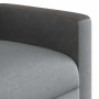 Sillón reclinable eléctrico tela gris claro by , Armchairs - Ref: Foro24-3324038, Price: 233,28 €, Discount: %