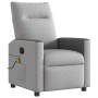 Sillón reclinable de masaje eléctrico tela gris nube von , Sessel - Ref: Foro24-3324044, Preis: 254,78 €, Rabatt: %
