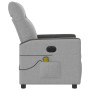Sillón reclinable de masaje eléctrico tela gris nube von , Sessel - Ref: Foro24-3324044, Preis: 254,78 €, Rabatt: %