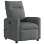 Sillón reclinable de masaje eléctrico tela gris oscuro von , Sessel - Ref: Foro24-3324046, Preis: 253,07 €, Rabatt: %