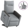 Sillón reclinable elevable de tela gris claro by , Armchairs - Ref: Foro24-3324052, Price: 256,41 €, Discount: %