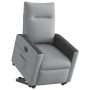 Sillón reclinable elevable de tela gris claro by , Armchairs - Ref: Foro24-3324052, Price: 256,41 €, Discount: %