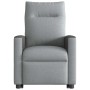 Sillón reclinable elevable de tela gris claro by , Armchairs - Ref: Foro24-3324052, Price: 256,41 €, Discount: %
