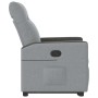 Sillón reclinable elevable de tela gris claro by , Armchairs - Ref: Foro24-3324052, Price: 256,41 €, Discount: %