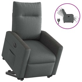Sillón eléctrico reclinable elevable de tela gris oscuro von , Sessel - Ref: Foro24-3324067, Preis: 300,09 €, Rabatt: %