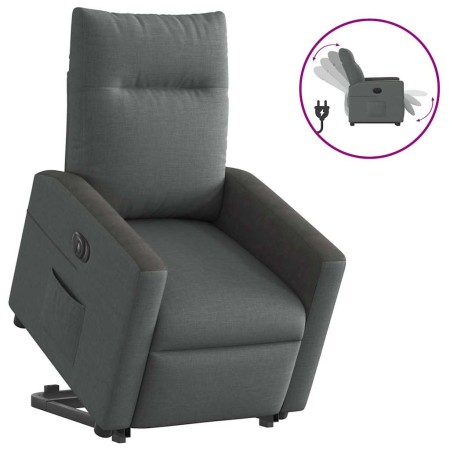 Sillón eléctrico reclinable elevable de tela gris oscuro von , Sessel - Ref: Foro24-3324067, Preis: 300,09 €, Rabatt: %