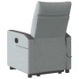 Sillón de masaje eléctrico reclinable elevable tela gris claro by , Armchairs - Ref: Foro24-3324073, Price: 319,06 €, Discoun...