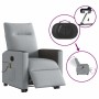 Sillón de masaje eléctrico reclinable elevable tela gris claro by , Armchairs - Ref: Foro24-3324073, Price: 319,06 €, Discoun...