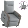 Sillón reclinable elevable de tela gris claro de , Sillones - Ref: Foro24-3324090, Precio: 257,61 €