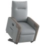 Sillón reclinable elevable de tela gris claro by , Armchairs - Ref: Foro24-3324090, Price: 257,74 €, Discount: %