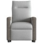 Sillón eléctrico reclinable elevable de tela gris nube by , Armchairs - Ref: Foro24-3324099, Price: 294,95 €, Discount: %