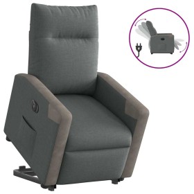 Sillón eléctrico reclinable elevable de tela gris oscuro von , Sessel - Ref: Foro24-3324101, Preis: 298,04 €, Rabatt: %