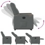 Sillón eléctrico reclinable elevable de tela gris oscuro de , Sillones - Ref: Foro24-3324101, Precio: 297,93 €