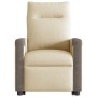 Sillón de masaje eléctrico reclinable elevable tela crema von , Sessel - Ref: Foro24-3324108, Preis: 316,48 €, Rabatt: %