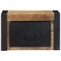 Mesita de noche madera maciza de mango 40x35x25 cm by , Nightstands - Ref: Foro24-4015945, Price: 57,32 €, Discount: %