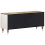 Mueble de TV madera maciza de mango 105x33,5x46 cm von , CD- und DVD-Speicher - Ref: Foro24-4018664, Preis: 80,15 €, Rabatt: %