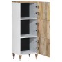 Aparador alto madera maciza de mango 40x33,5x110 cm by , CD and DVD storage - Ref: Foro24-4018693, Price: 118,13 €, Discount: %