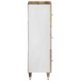 Aparador alto madera maciza de mango 40x33,5x110 cm by , CD and DVD storage - Ref: Foro24-4018693, Price: 118,13 €, Discount: %