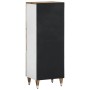Aparador alto madera maciza de mango 40x33,5x110 cm by , CD and DVD storage - Ref: Foro24-4018693, Price: 118,13 €, Discount: %