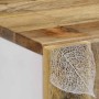 Aparador alto madera maciza de mango 40x33,5x110 cm by , CD and DVD storage - Ref: Foro24-4018693, Price: 118,13 €, Discount: %