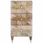 Aparador de madera maciza de mango 40x33,5x75 cm by , CD and DVD storage - Ref: Foro24-4018687, Price: 107,27 €, Discount: %