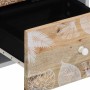 Aparador de madera maciza de mango 40x33,5x75 cm by , CD and DVD storage - Ref: Foro24-4018687, Price: 107,27 €, Discount: %
