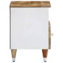 Mesita de noche de madera maciza de mango 40x33x46 cm by , Nightstands - Ref: Foro24-4018670, Price: 48,18 €, Discount: %