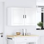 Armarios pared para cocina 2 uds Porto blanca alto brillo von , Küchenschränke - Ref: Foro24-854042, Preis: 121,25 €, Rabatt: %