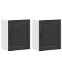 Armarios pared para cocina 2 uds Porto madera ingeniería negra von , Küchenschränke - Ref: Foro24-854040, Preis: 101,66 €, Ra...