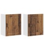 Armarios pared para cocina 2 uds Porto madera vieja von , Küchenschränke - Ref: Foro24-854054, Preis: 109,49 €, Rabatt: %
