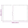 Lona transparente con ojales PVC 4x12 m von , Wasserdichte Planen - Ref: Foro24-4018611, Preis: 214,41 €, Rabatt: %