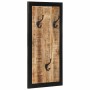 Perchero madera maciza de mango rugosa 40x2x80 cm von , Hut- und Garderobenständer - Ref: Foro24-4015939, Preis: 58,33 €, Rab...