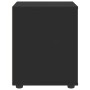 Mesilla de noche VISNES negra 45x40x50 cm madera de ingeniería de , Mesitas de noche - Ref: Foro24-4108281, Precio: 75,92 €, ...
