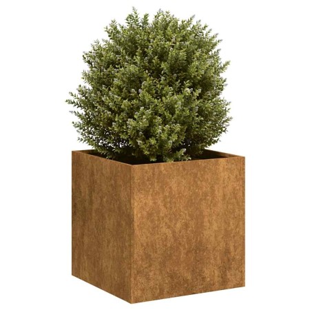 Jardinera oxidada 40x40x40 cm acero corten von , Töpfe und Pflanzgefäße - Ref: Foro24-860667, Preis: 55,95 €, Rabatt: %